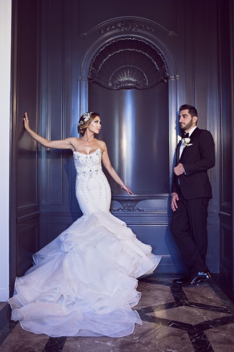 Un mariage splendide, avec un plan de table qui revient souvent, en rose, fuschia et violet 4